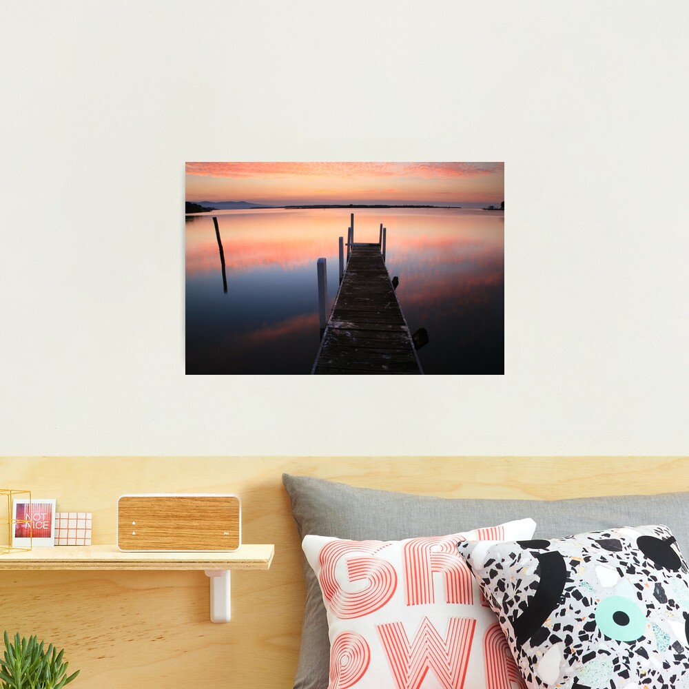 A new day dawns, Mallacoota, Australia Photographic Print