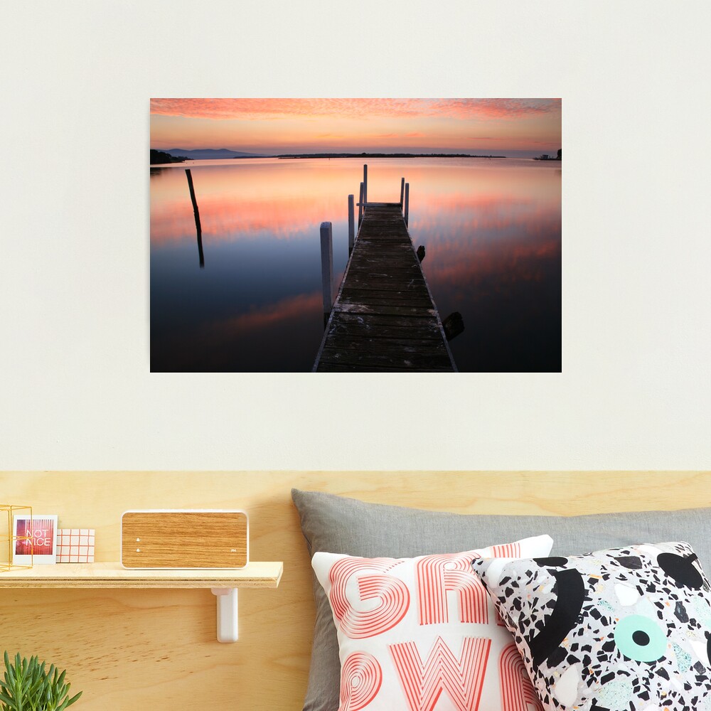 A new day dawns, Mallacoota, Australia Photographic Print