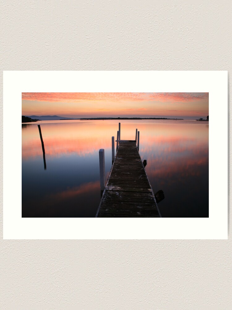 Alternate view of A new day dawns, Mallacoota, Australia Art Print