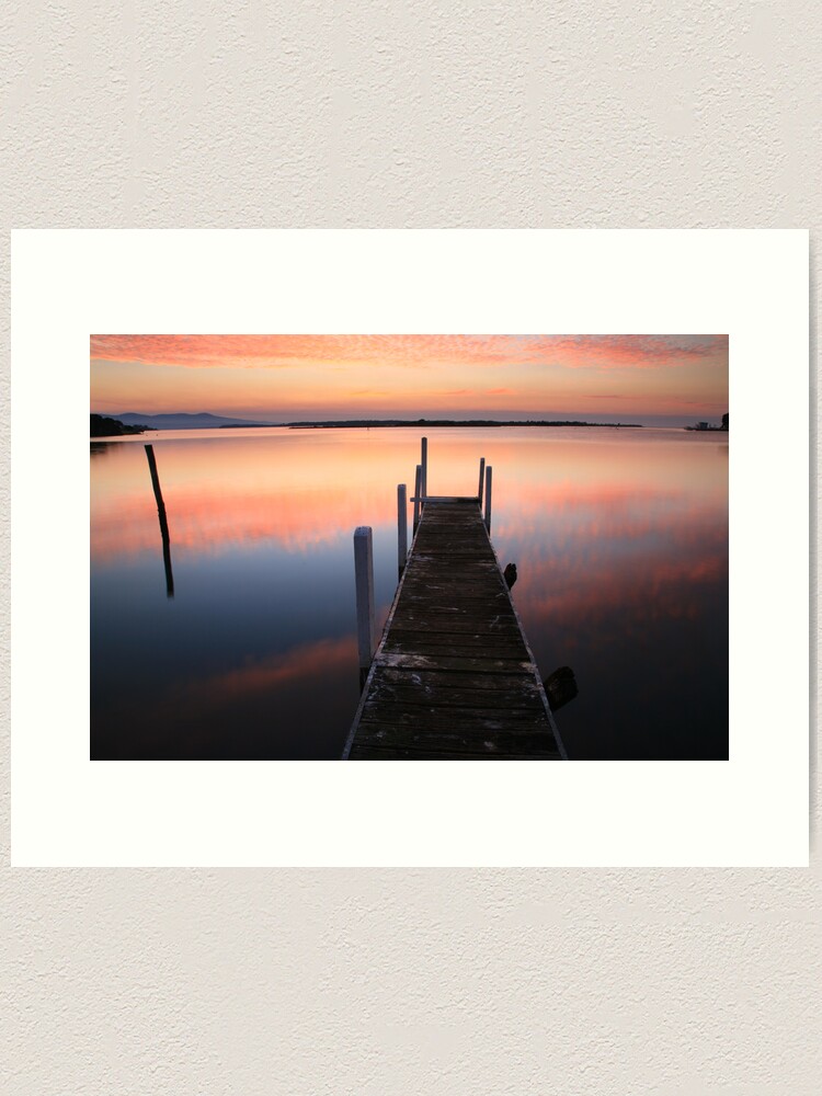 Alternate view of A new day dawns, Mallacoota, Australia Art Print