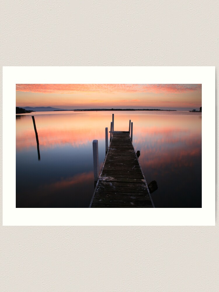 Alternate view of A new day dawns, Mallacoota, Australia Art Print