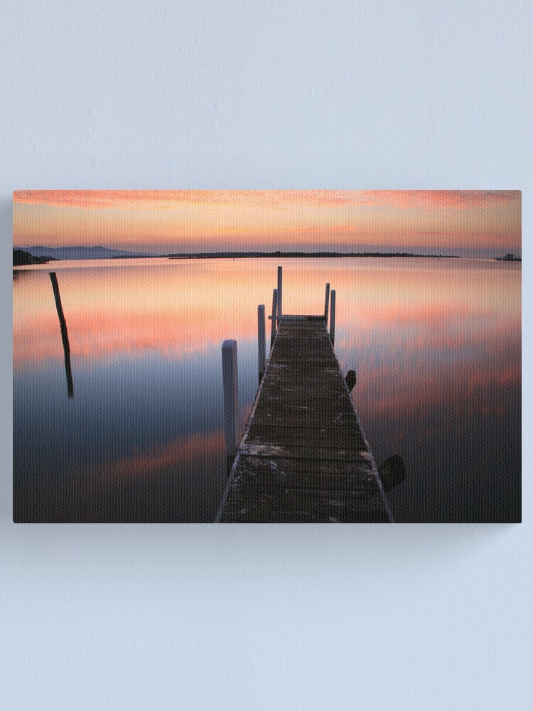 Alternate view of A new day dawns, Mallacoota, Australia Canvas Print
