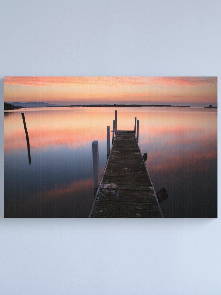 Alternate view of A new day dawns, Mallacoota, Australia Canvas Print