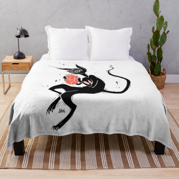 Item preview, Cute Creepy Monster Cat, Dark Goth Art designed and sold by cellsdividing.