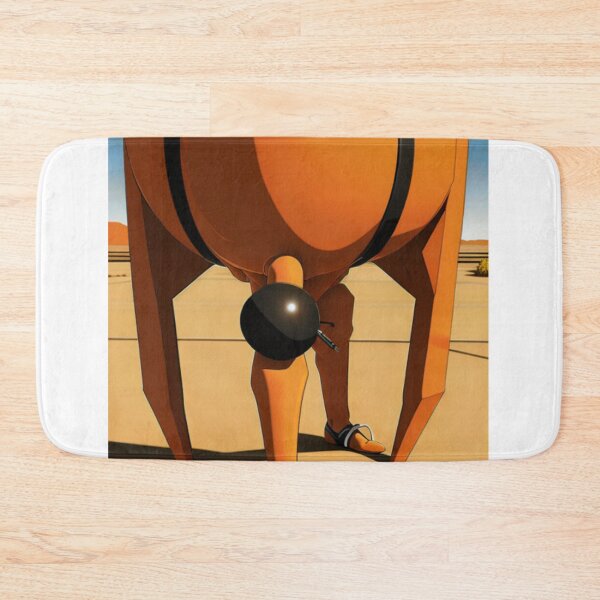 Item preview, A gigantic orange leg with a barrel on top designed and sold by ac-virtualshop.