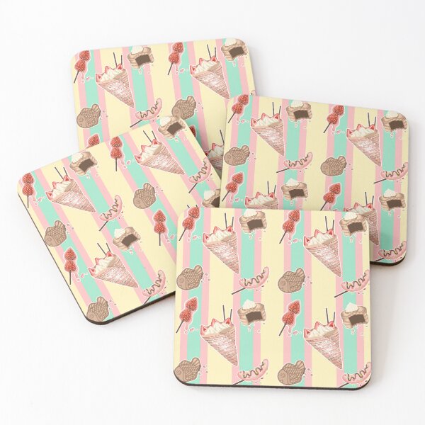 Item preview, Street Snacks in Yellow designed and sold by honeyedcherry.