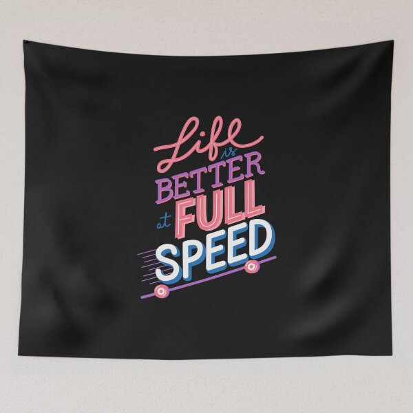 Item preview, The Skater's Life: Life is Better at Full Speed designed and sold by friendlyspoon.