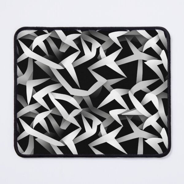 Item preview, black and white pattern patchwork designed and sold by SBD-Shop.