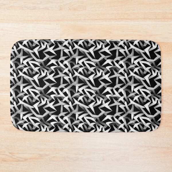 Item preview, black and white pattern patchwork designed and sold by SBD-Shop.