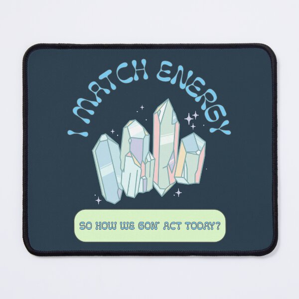 Item preview, I Match Energy Blue designed and sold by JPsTeees.