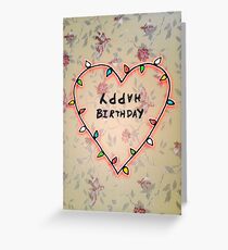 Tarjeta de felicitación Tarjeta de cumpleaños de cosas extrañas