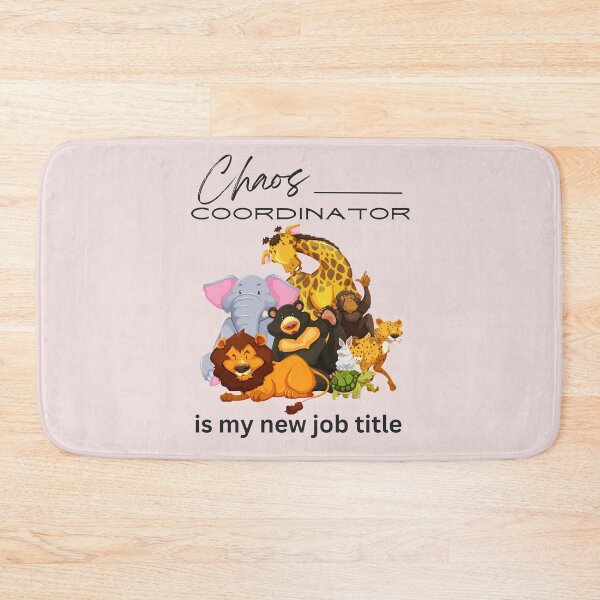 Item preview, Chaos Coordinator is my new job title funny animals work related apparel designed and sold by Hiremeamerica.