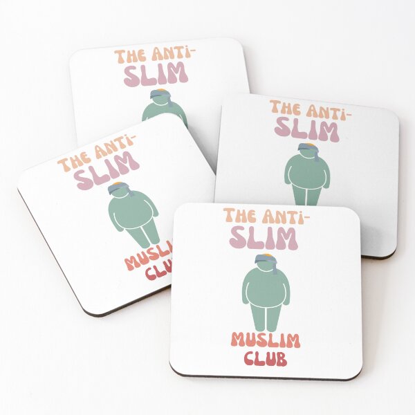 Artikelvorschau, Der Anti-Slim Muslim Club lustiges muslimisches Wortspiel | Entwurf 1/4 entworfen und verkauft von ASealsLab.