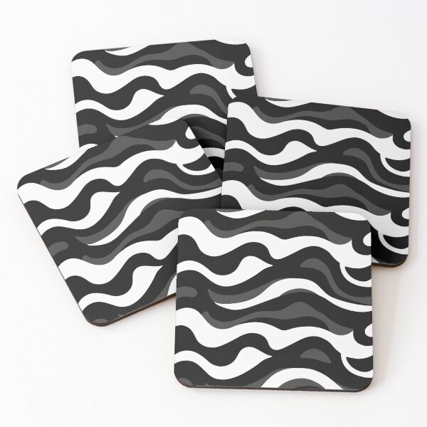 Item preview, waves of abstract figures in patterns designed and sold by SBD-Shop.
