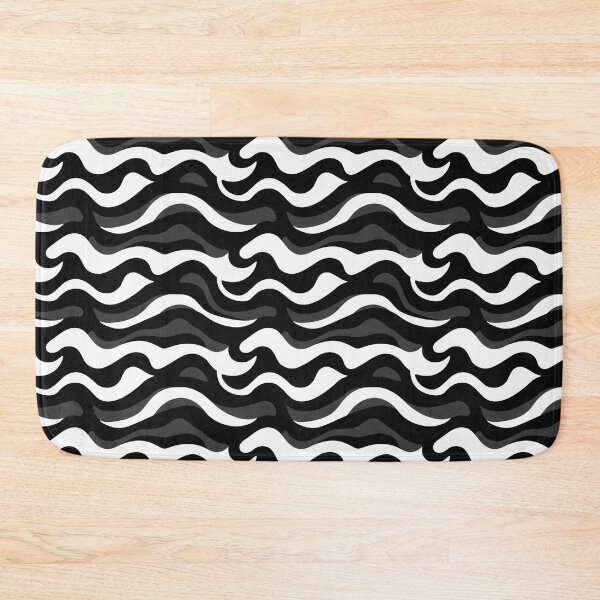 Item preview, waves of abstract figures in patterns designed and sold by SBD-Shop.