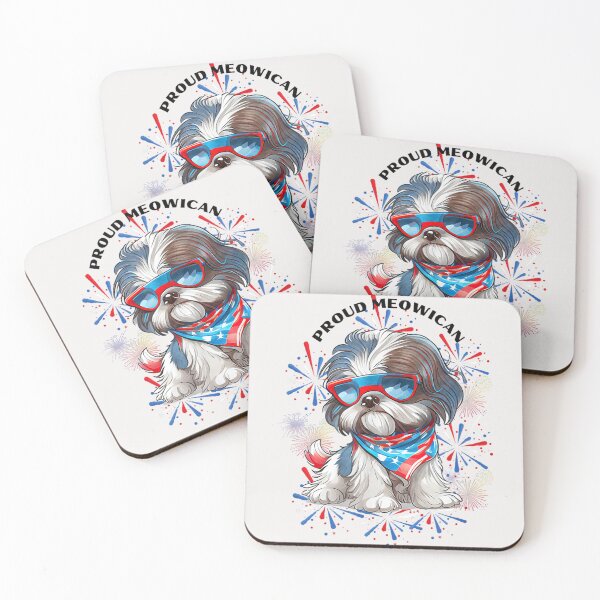 Item preview, Proud Cat Meowican Flag 4Th Of July Men Women Merica USA  designed and sold by CornellKenna.