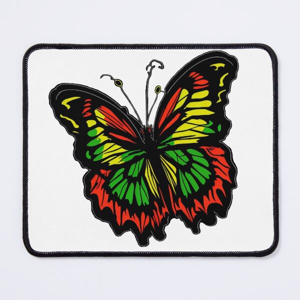 Artikelvorschau, Reggae-Schmetterling entworfen und verkauft von reggaeartgifts.