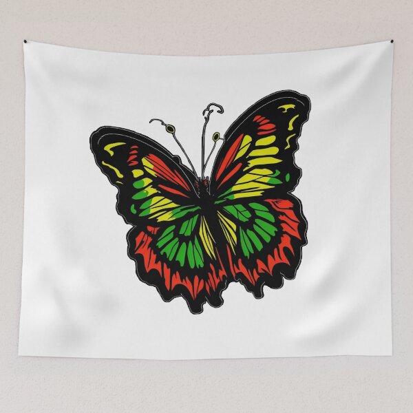 Item preview, Reggae Butterfly designed and sold by reggaeartgifts.