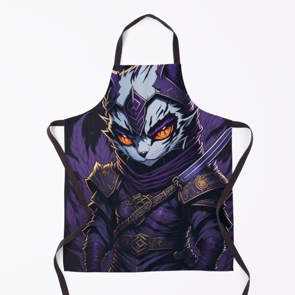 Artikelvorschau, Art Ninja Shinobi Katze mit Katana entworfen und verkauft von Art-Princess-.