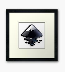 Inkscape Vector Graphics Editor Logo Framed Print