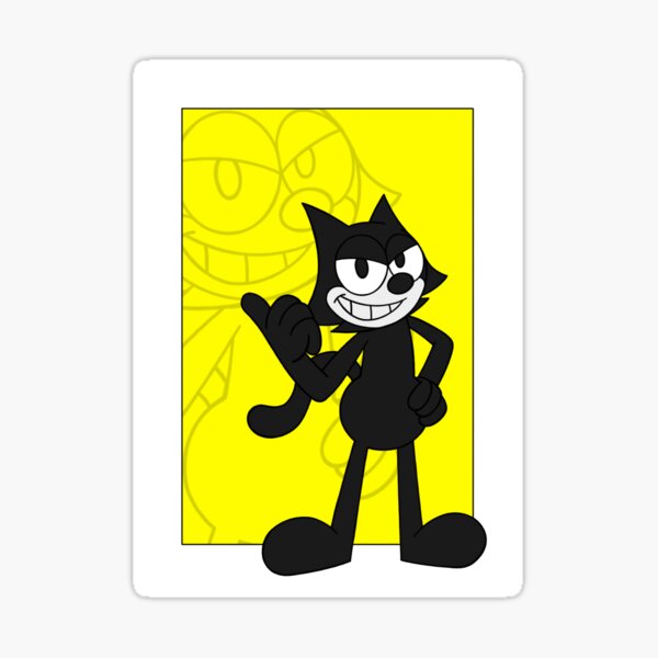 Felix The Cat - Pop Art print 2024 - White background