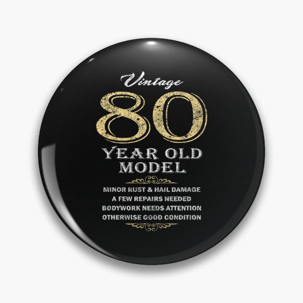 Item preview, 80th Birthday - Funny gift idea Classic  designed and sold by EvelyAddo.