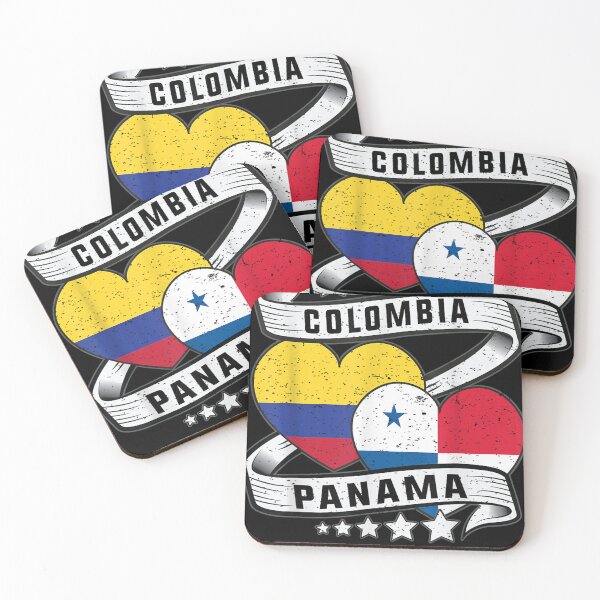 Aperçu de l'œuvre Drapeau colombien et panaméen moitié colombien moitié panaméen créée et vendue par Mary Ann Villar.