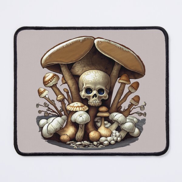 Item preview, Ethereal Connection: Skull on Mushroom Stalk designed and sold by Dreadfools.