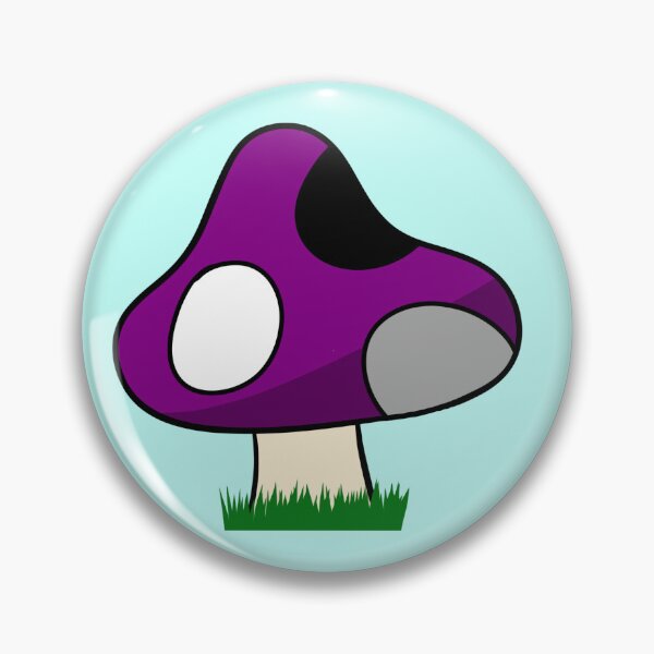 Item preview, Demisexual and asexual flag mushroom designed and sold by bookwoof.