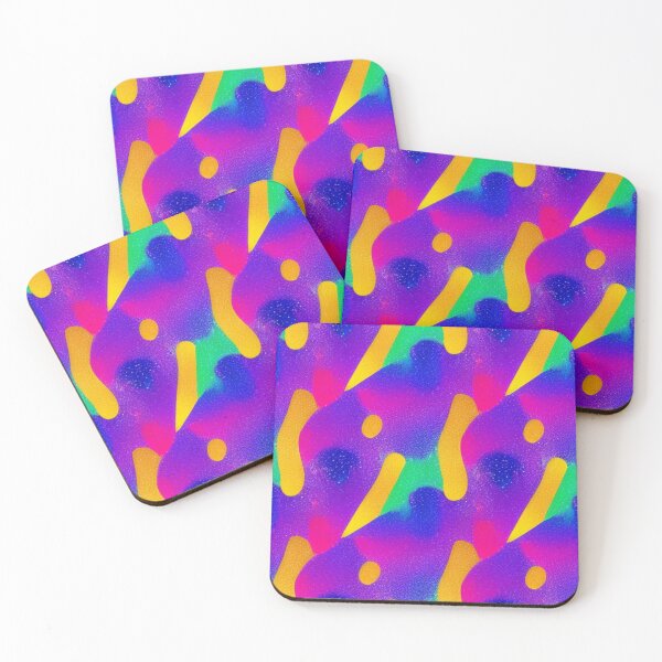 Item preview, Abstract Colorful Neon Pattern designed and sold by calibrit.