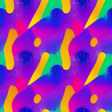 Artwork thumbnail, Abstract Colorful Neon Pattern by calibrit