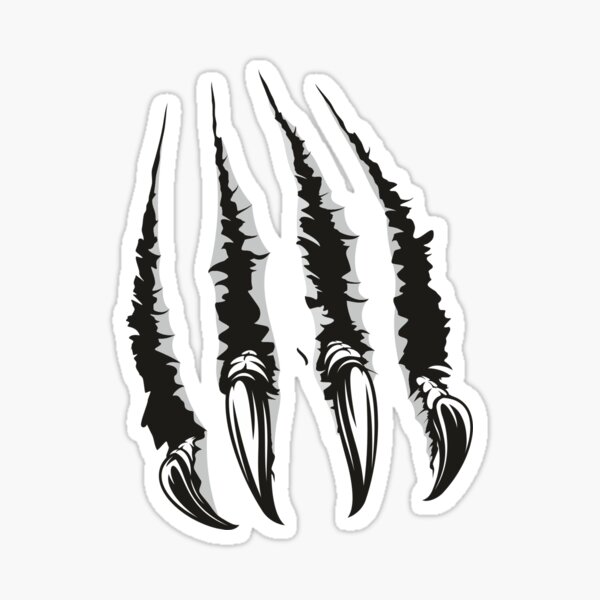 Monster Claw Scratch Stickers for Sale, Free US Shipping