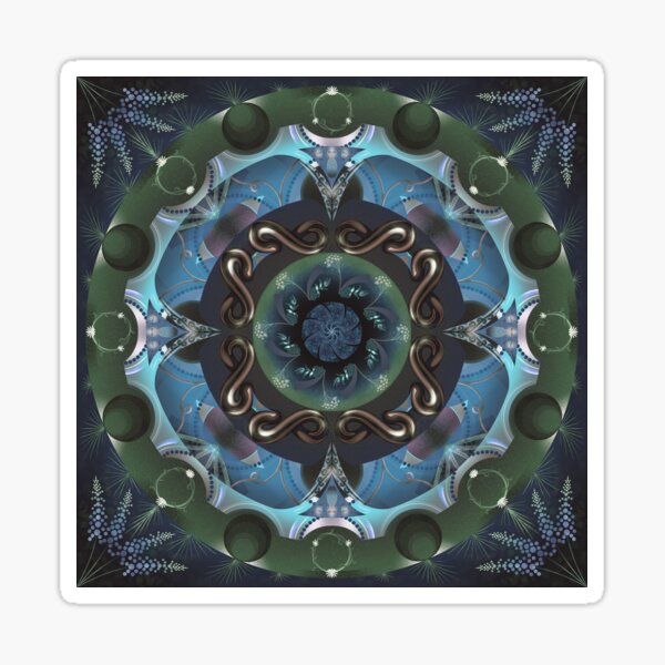 Labradorite Date Sticker