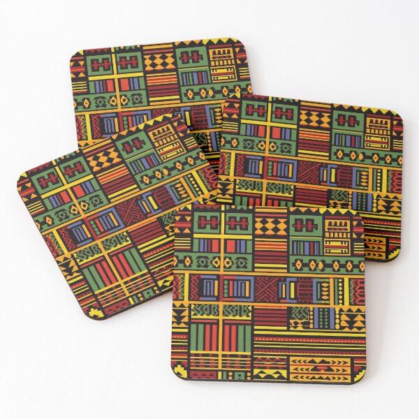 Item preview, African Modern Vivid Colors Print | Collection Item A05 designed and sold by PlanetArchive.