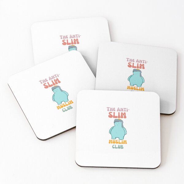Artikelvorschau, Der Anti-Slim Muslim Club Lustiges muslimisches Wortspiel | Design 4/4 entworfen und verkauft von ASealsLab.