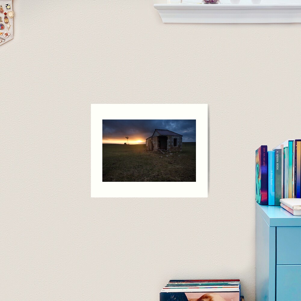The Cattle Yard, South-Western Victoria, Australia Art Print