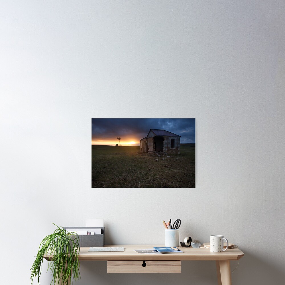 The Cattle Yard, South-Western Victoria, Australia Poster