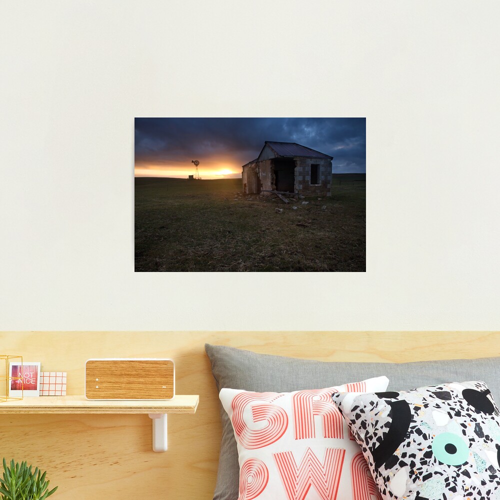 The Cattle Yard, South-Western Victoria, Australia Photographic Print