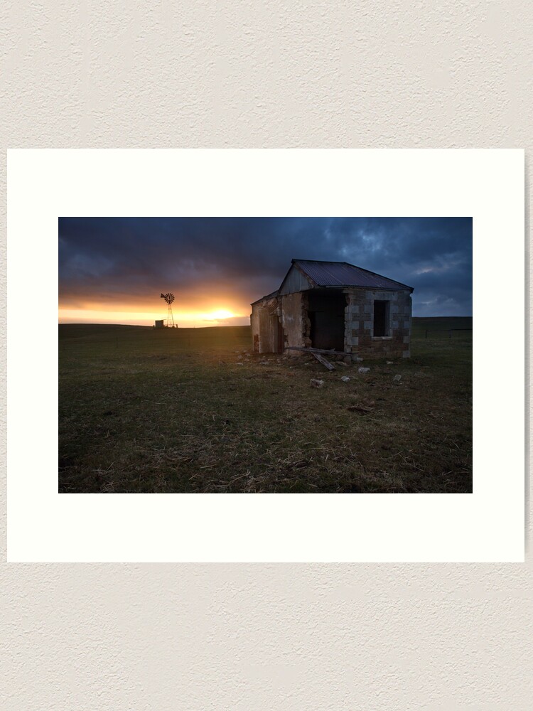 Alternate view of The Cattle Yard, South-Western Victoria, Australia Art Print