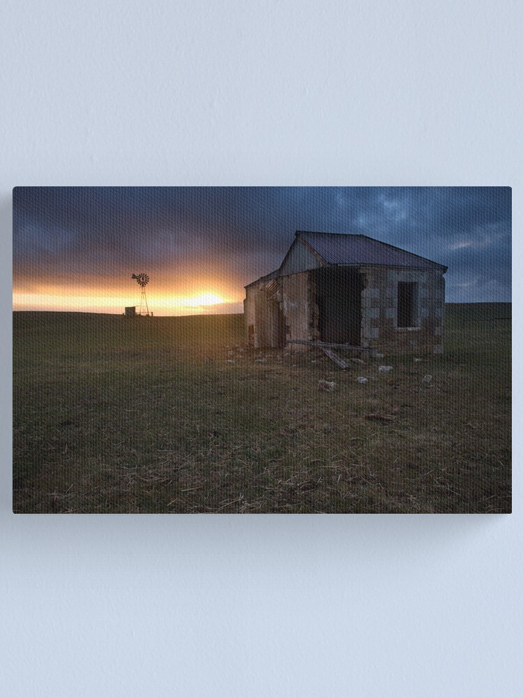 Alternate view of The Cattle Yard, South-Western Victoria, Australia Canvas Print