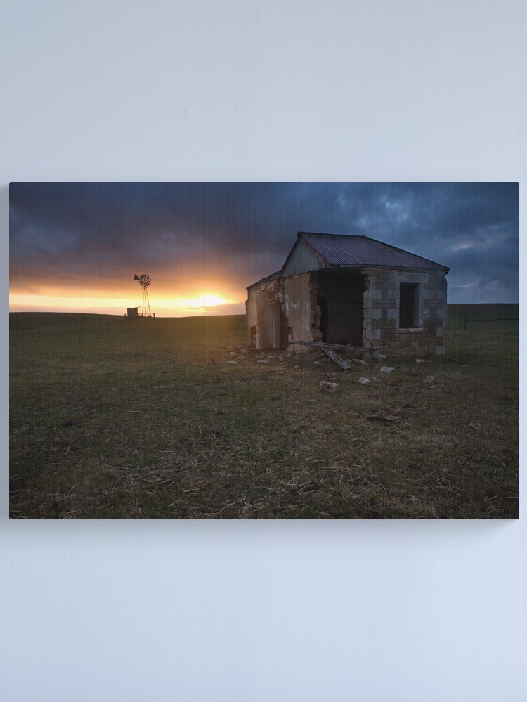 Alternate view of The Cattle Yard, South-Western Victoria, Australia Canvas Print