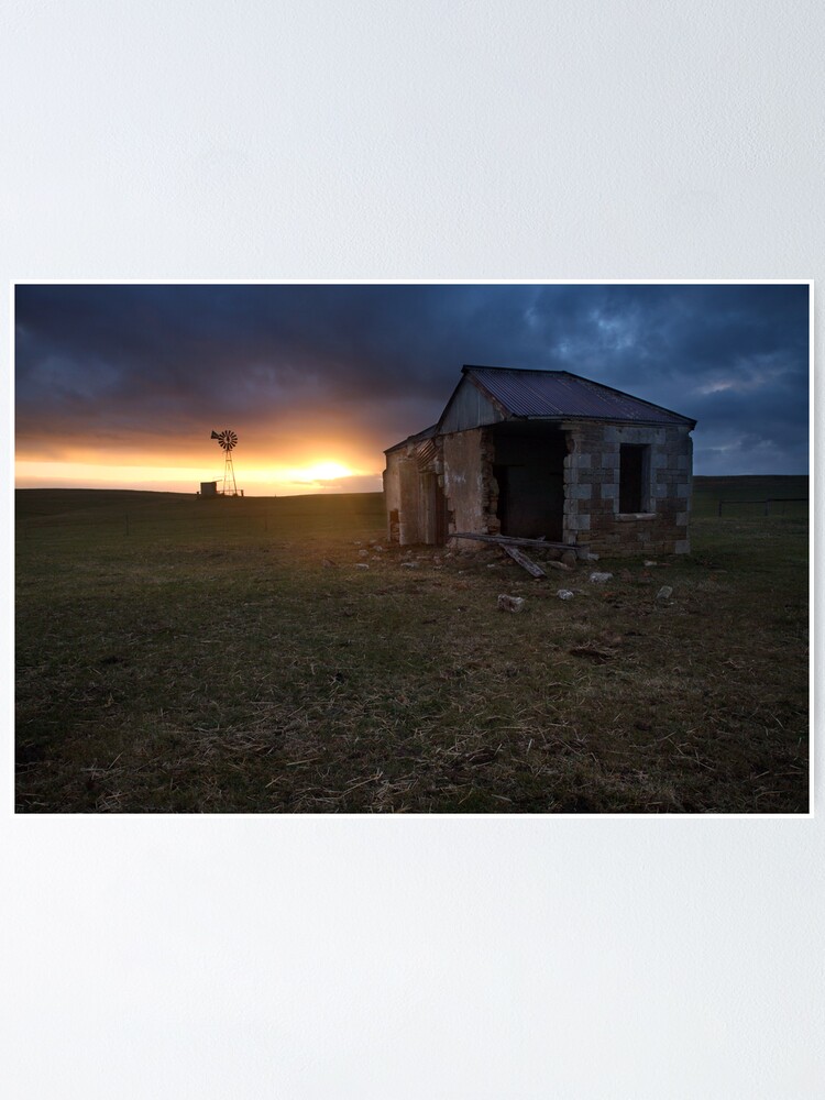 Alternate view of The Cattle Yard, South-Western Victoria, Australia Poster