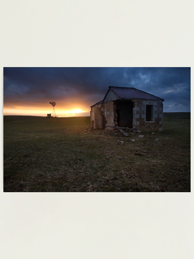 Photographic Print, The Cattle Yard, South-Western Victoria, Australia designed and sold by Michael Boniwell