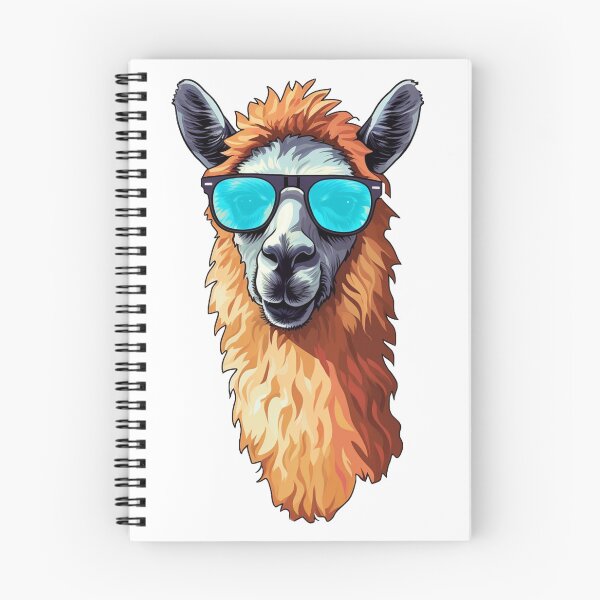 Item preview, Llama looking cool and fancy with sunglasses  designed and sold by wildflowerlane.