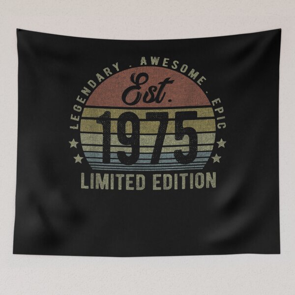 Item preview, Est 1975 Limited Edition 48th Birthday Gifts 48 Year Old designed and sold by MorganMansfie58.