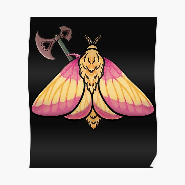 Tori Li Tattoo  Rosy Maple Moth on Julia  torilitattoogmailcom   Facebook