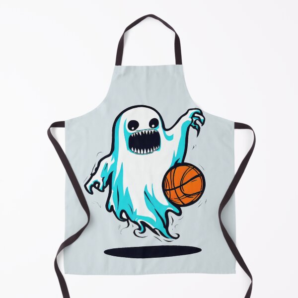 Item preview, Ghost Dribbling Basketball - Sporty Halloween designed and sold by pocketart2023.