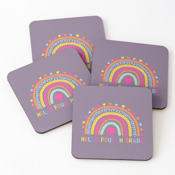 Item preview, Hello Fourth Grade Rainbow 4Th Grade Teacher Back To School  	 designed and sold by lxrgruvyi62.
