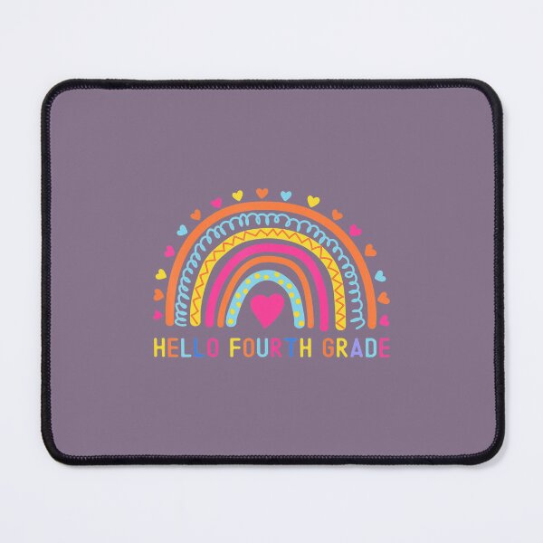 Item preview, Hello Fourth Grade Rainbow 4Th Grade Teacher Back To School  	 designed and sold by lxrgruvyi62.