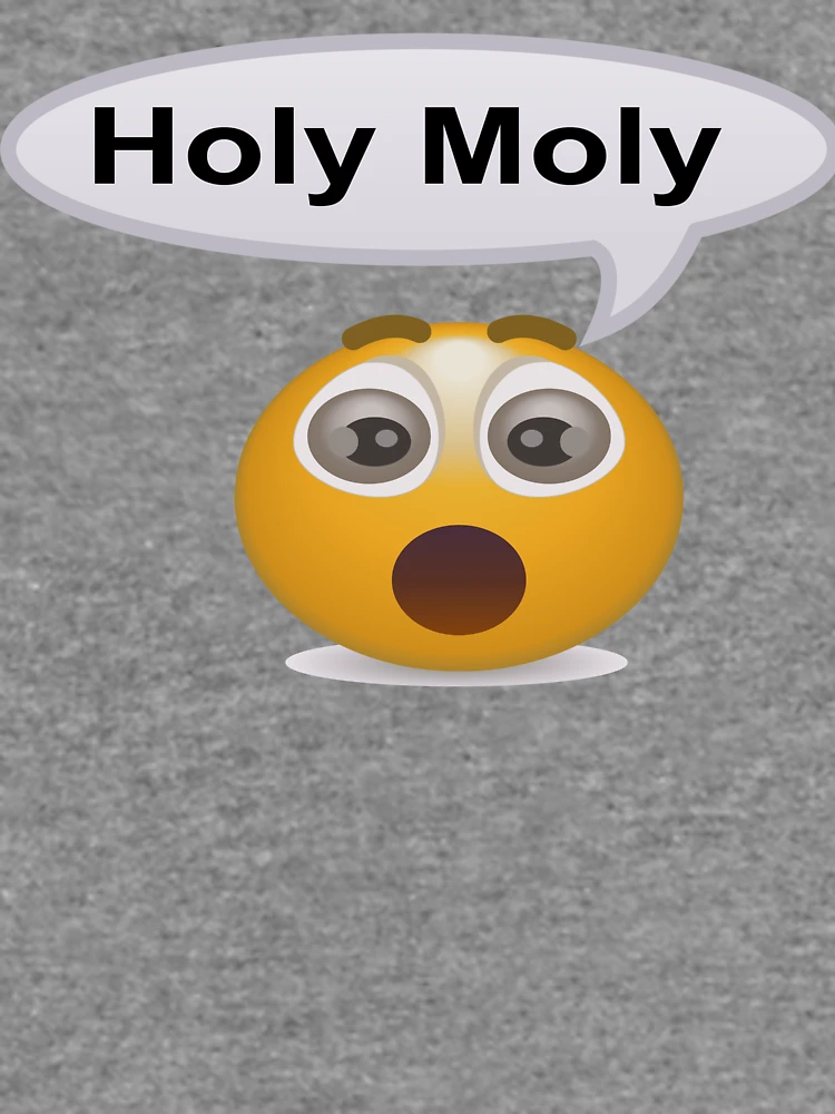 holay molay holy moly emoji Spiral Notebook for Sale by shlaboza